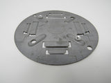 Wiremold Round Junction Box 1500 Series Raceway Mounting Plate 5in 1542D Steel -- Used