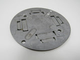 Wiremold Round Junction Box 1500 Series Raceway Mounting Plate 5in 1542D Steel -- Used