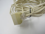 Standard Phone Cable 2 Port Splitter With Cable 25 ft RJ 11 -- Used