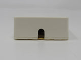 Standard Phone Wall Jack RJ-11 Single Port Surface Mount -- New
