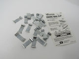 Wiremold Wire Clip For Plugmold 2000 Lot of 20 2000WC Metal -- New