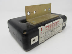 Square D Neutral Current Transformer 6.25in x 4in x 4in NE12CT2 Metal -- Used