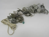 Standard Assorted Phone Cords Cables RJ-11 Lot of 10 -- Used