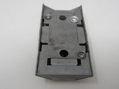 Wiremold Junction Utility Box 1 Channel Overfloor Raceway 3.5in x 2in x 1in 1528 -- Used