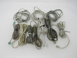 Standard Assorted Phone Cords Cables RJ-11 Lot of 10 -- Used