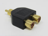 Radio Shack Connector Audio Cable Splitter -- New