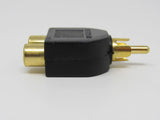Radio Shack Connector Audio Cable Splitter -- New