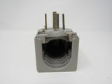 Standard 125/250V 30A Male Plug NEMA 14-30 Angle Straight Blade -- Used