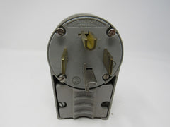 Standard 125/250V 30A Male Plug NEMA 14-30 Angle Straight Blade -- Used