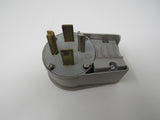 Standard 125/250V 30A Male Plug NEMA 14-30 Angle Straight Blade -- Used