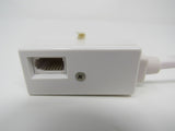 Standard Phone Cable 2 Port Splitter With Cable P/N 025-030139-210 6 ft -- New