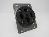 Leviton Receptacle Outlet 50A 125/250V 4in x 3in x 3in -- Used