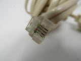 Standard Phone Cord Cable RJ-11 With Coupler 25 ft -- Used