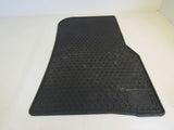Mercedes-Benz Front & Rear Car Floor Mats Set of 4 Black Rubber -- Used