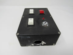 Commercial Electrical Control Box Up Down Locking 7.5in x 5in x 2.5in -- Used