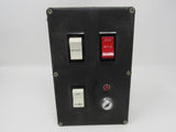 Commercial Electrical Control Box Up Down Locking 7.5in x 5in x 2.5in -- Used