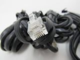 Standard Lot of 10 Phone Cords Cables RJ-11 Variety of Lengths -- Used