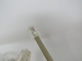 Standard Lot of 10 Phone Cords Cables RJ-11 Variety of Lengths -- Used