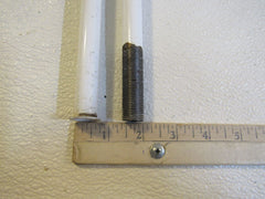 Commercial Threaded Pendant Light Rods 16-in Lot of 2 White/Brown -- Used