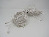Standard Phone Cord Cable RJ-11 49 ft -- New