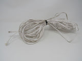 Standard Phone Cord Cable RJ-11 49 ft -- New