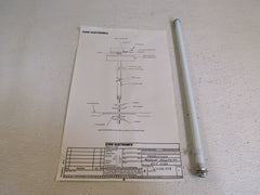 Exide Electronics Pendant Ceiling Mount Exit Sign 15-in P15-W Metal -- New