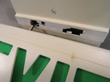 Hubbell Lighted Exit Sign 13in x 9in Single Side 120 VAC 277 VAC LED LXUGW -- Used