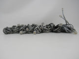 Standard Lot of 10 Phone Cords Cables RJ-11 Variety of Lengths -- New