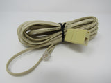 Standard Phone Cord Cable RJ-11 With Coupler 25 ft -- Used