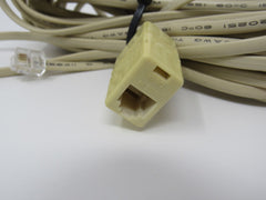 Standard Phone Cord Cable RJ-11 With Coupler 25 ft -- Used