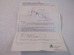 Cooper Electrical Square Pole Mounting Arm Kit Box Only CA40 Steel -- New