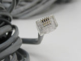 Standard Lot of 10 Phone Cords Cables RJ-11 Variety of Lengths -- Used