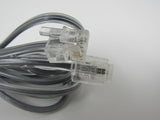 Standard Lot of 9 Phone Cords RJ-11 Variety of Lengths -- Used
