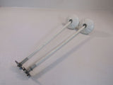 Standard Suspension Lighting Threaded Rod Qty 2 21in L White Metal -- Used