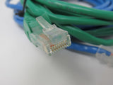 Standard Lot of 2 Ethernet Patch Cables RJ-45 Variety of Lengths Cat5e -- New