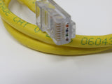 Standard Lot of 5 Ethernet Patch Cables RJ-45 Variety of Lengths Cat5e -- New