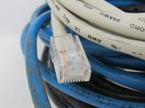 Standard Lot of 4 Ethernet Patch Cables RJ-45 Variety of Lengths Cat5e -- New