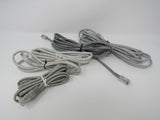 Standard Lot of 5 Ethernet Patch Cables RJ-45 Variety of Lengths Cat5e -- New