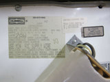 Hubbell HID Square Canopy Light Fixture 70W 13in x 13in x 12in DCP-SD70S8 Metal -- Used
