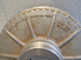 Benjamin Caged Outdoor Light Fixture 600W 13in x 10in Vapor Tight 2790 Metal -- Used
