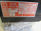 Square D Company Lighting Contactor Class 8903 6.5in x 5.5in Series BDG Llo 40 -- Used