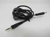 Standard Audio Jack 3.5-mm Connector Cable Length 6ft Male -- Used