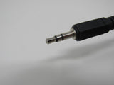 Standard Audio Jack 3.5-mm Connector Cable Length 6ft Male -- Used