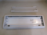 HE Williams Recessed Fluorescent Luminaire 24in x 9in x 7in 90352180-1 Metal -- Used