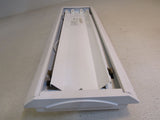 HE Williams Recessed Fluorescent Luminaire 24in x 9in x 7in 90352180-1 Metal -- Used