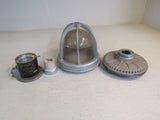 Benjamin Caged Outdoor Lamp Light Fixture 660W 13.5in x 9in 2790 Metal Glass -- Used