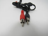 Standard Stereo Audio Connector Cable RCA x2 Length 33 Inches Male -- New