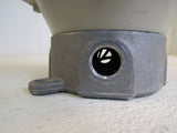 Keene Stonco Caged Outdoor Light Fixture 11in x 8in x 8in 46.093 Metal Glass -- Used
