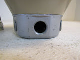 Appleton Caged Outdoor Light Fixture 600W 11in x 7.5in PS 30 2790 Metal Glass -- Used
