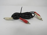 Standard Stereo Audio Connector Cable RCA x2 Length 6ft Male -- New